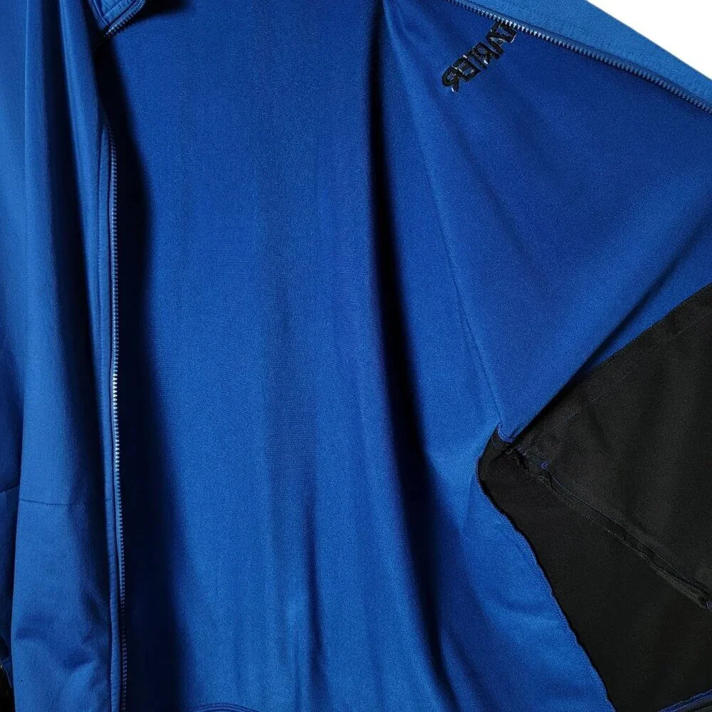 Starter Mens Blue Y2K 2000s Full Zip Streetwear Lightweight Track Jacket 2XL
